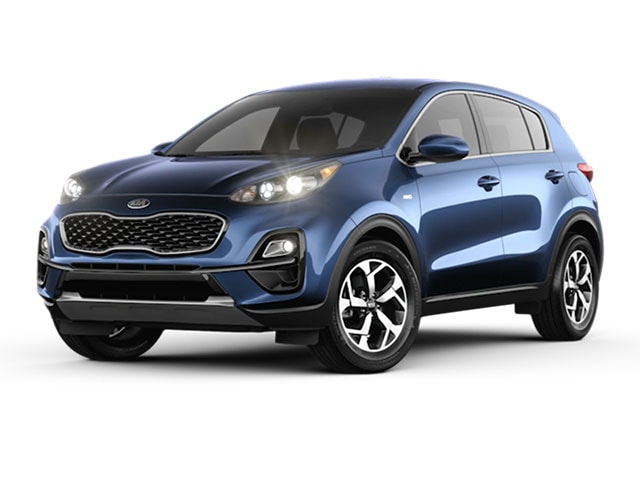 Kia sportage blue